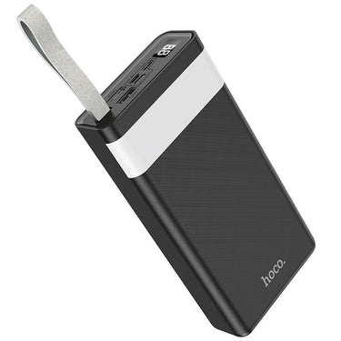 Hoco J73 Fast Charging Power Bank 30000mAh with Desk Lamp light - Black
